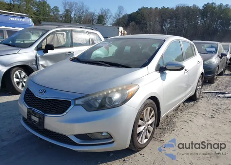 2014 Kia Forte Ex z USA, uszkodzony, nr VIN KNAFX5A84E5177326